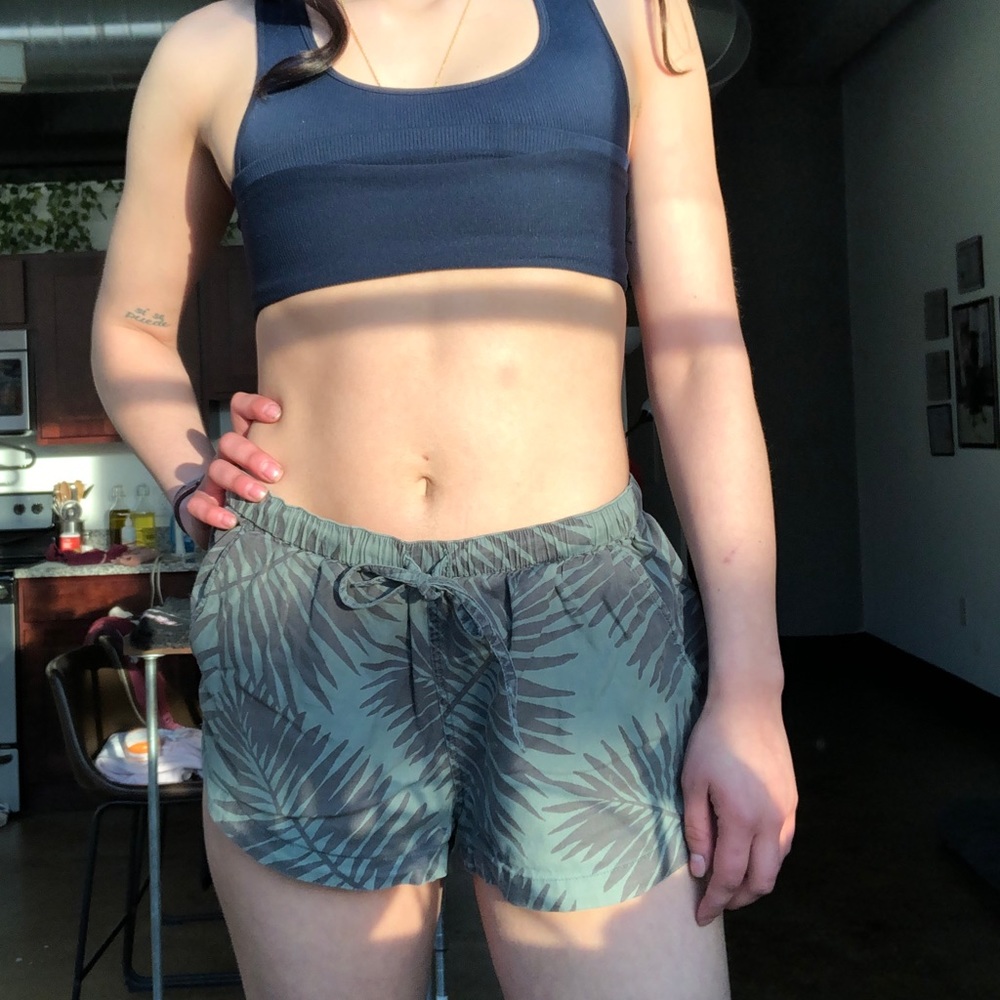 Aerie Palm Leaf Shorts